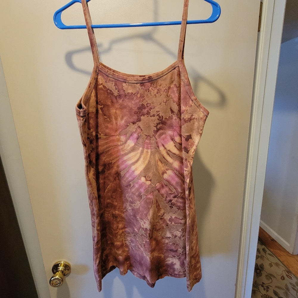 🏖EUC~ TIE DYE BOHO SUNDRESS - Picture 1 of 9